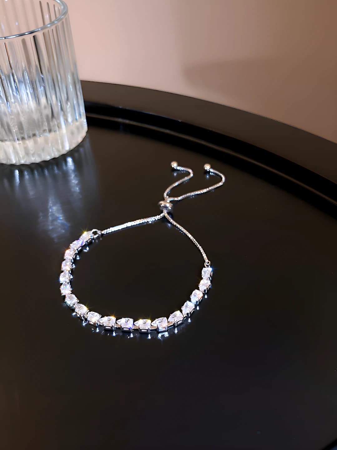 14# bracelet - Silver (Real gold)