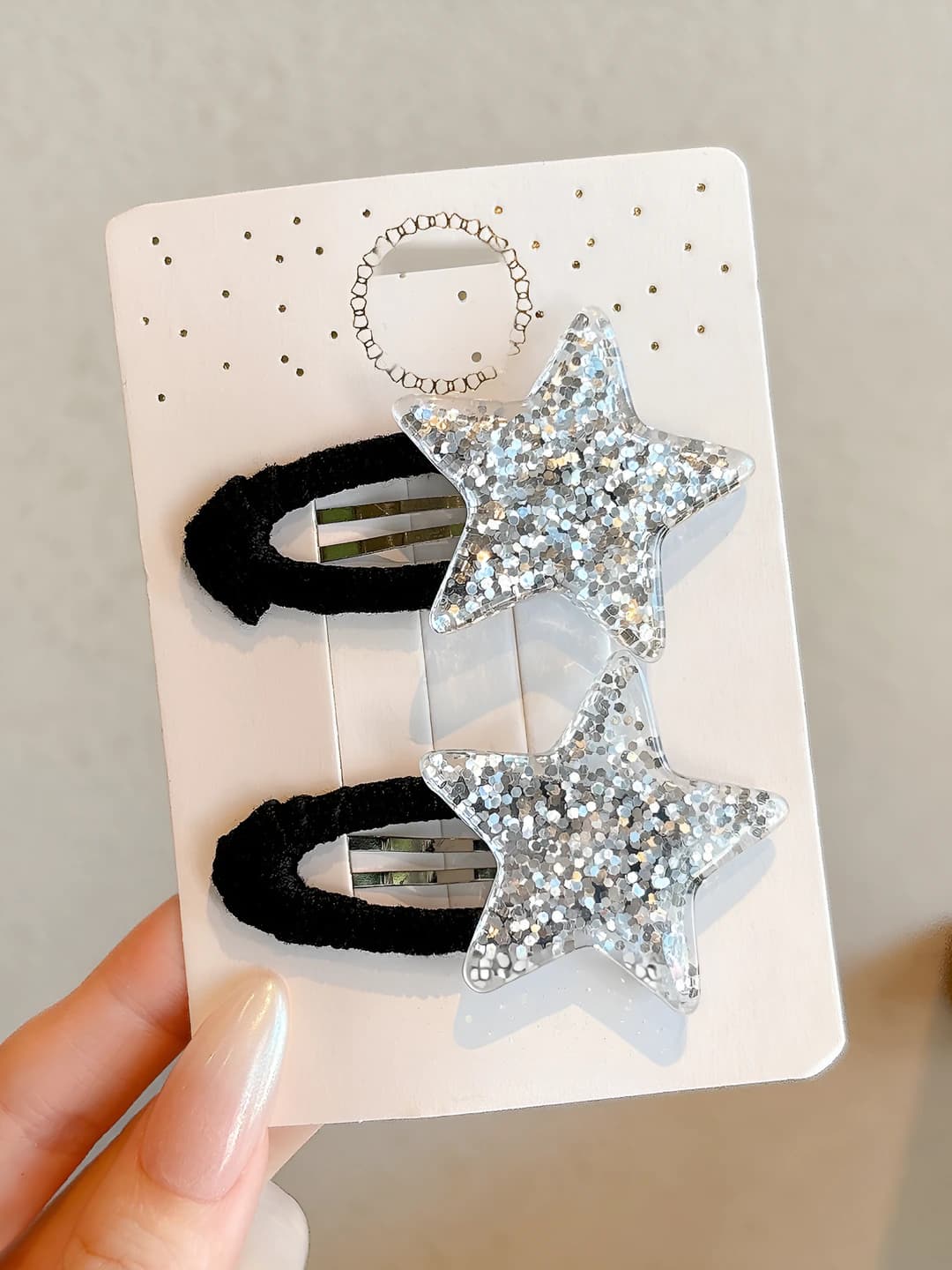 Star BB clip (2 pcs) ~6.5 cm