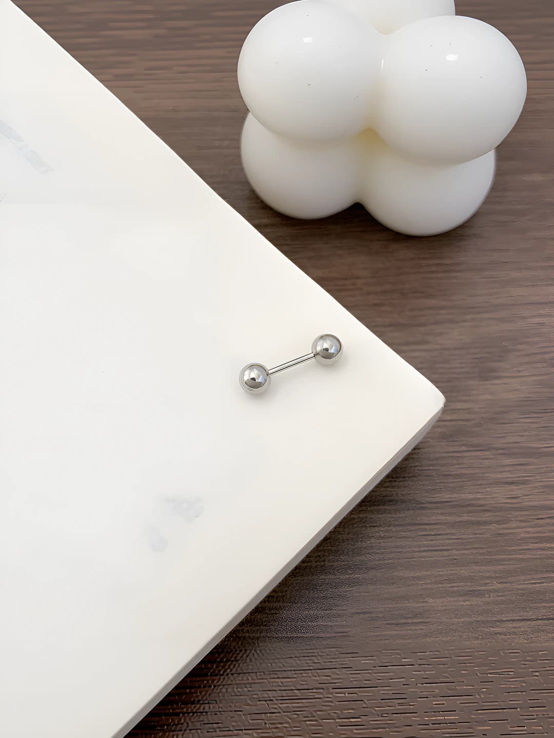 2# Double ball 4mm [0.8mm post]