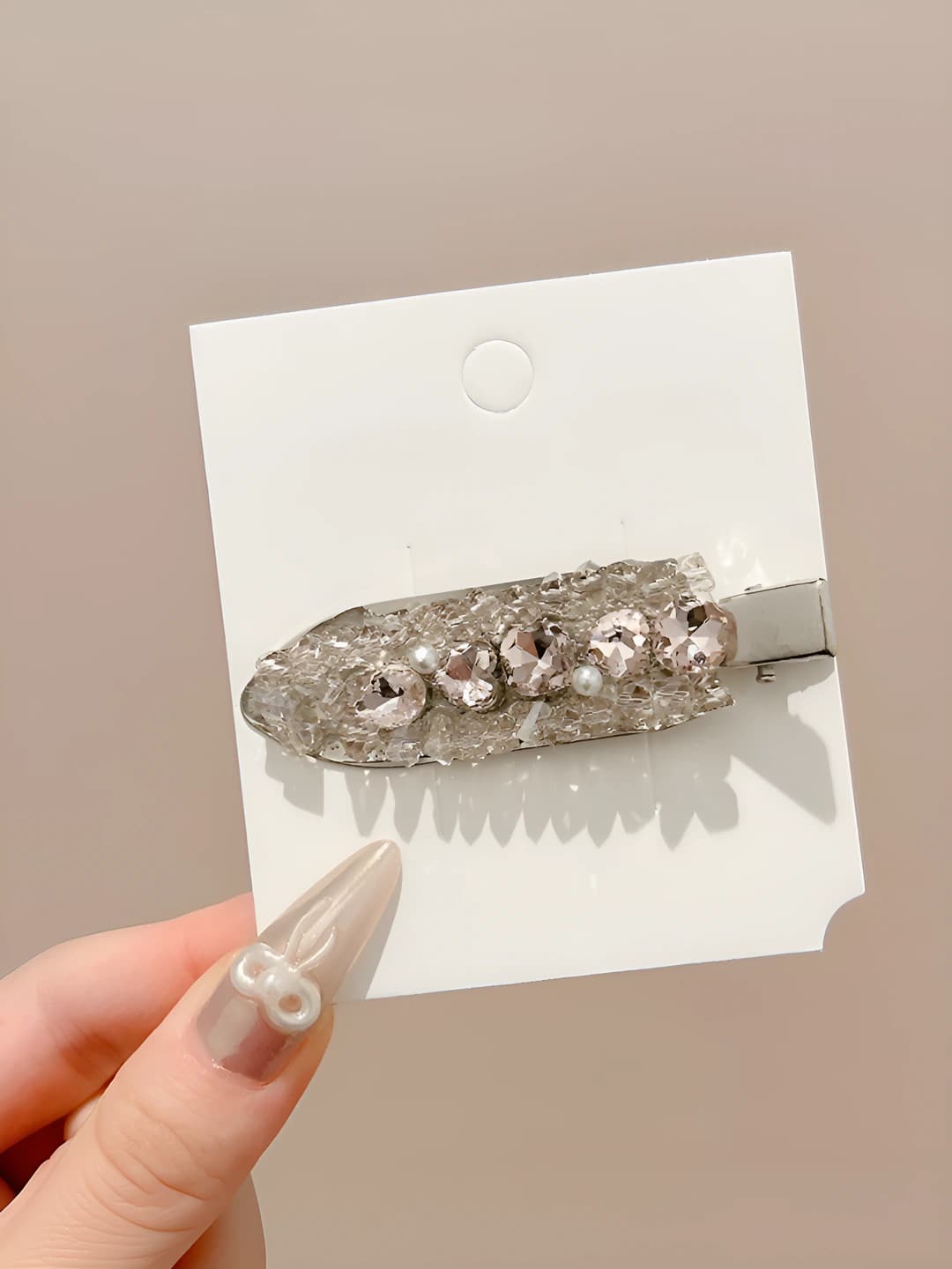 Pink crystal, 6.8 cm