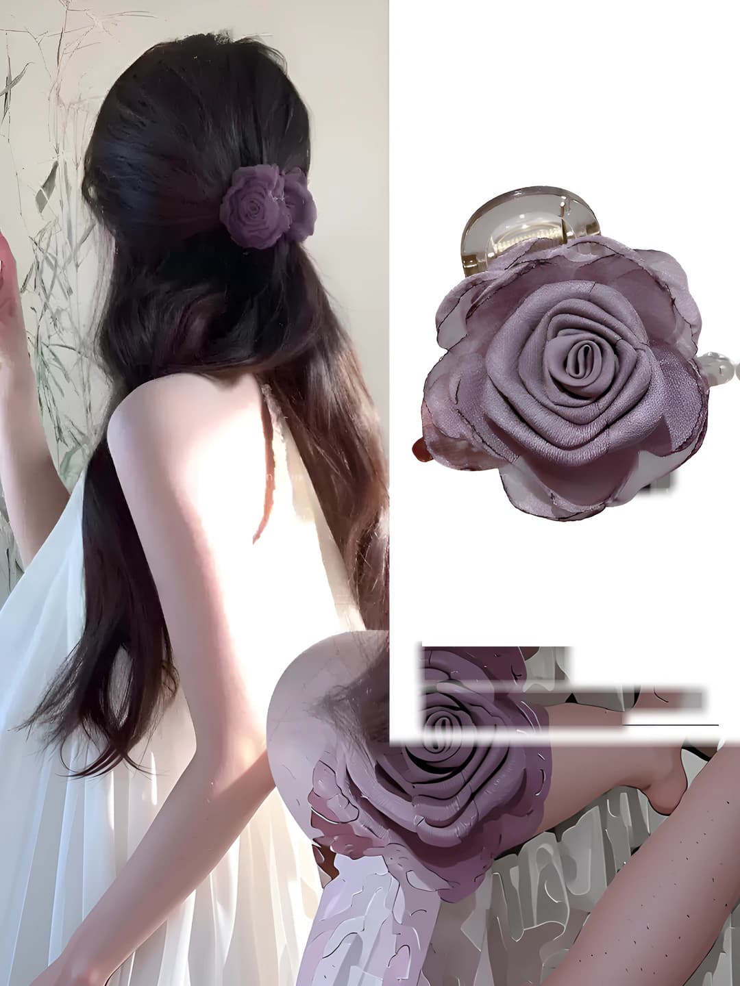 Purple 8 cm