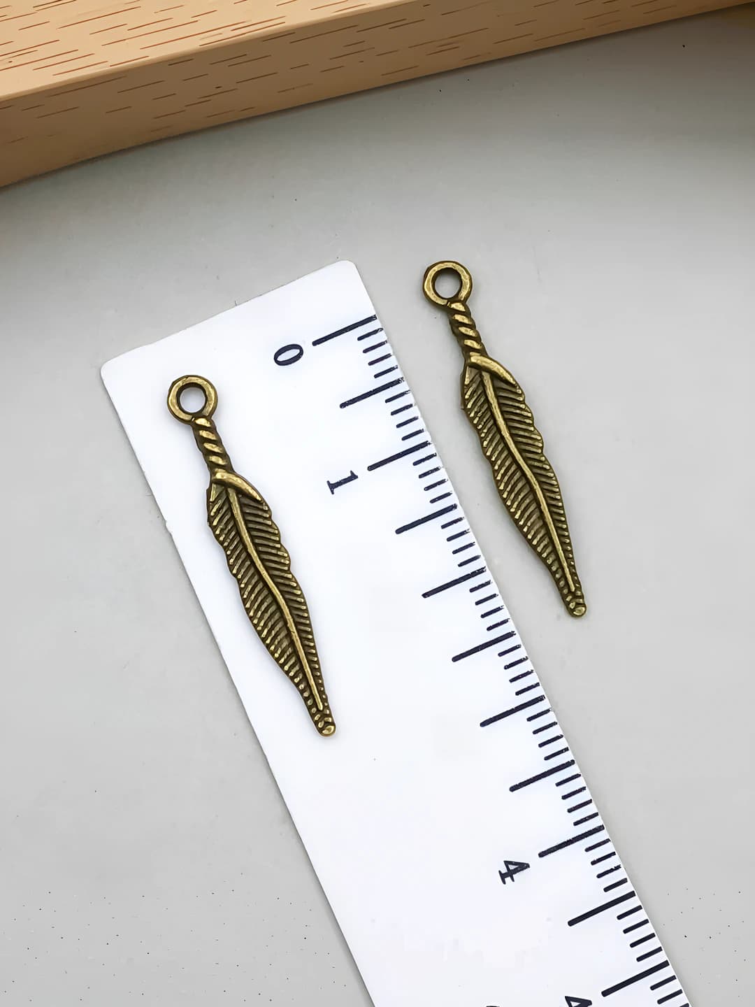 1 dona kichik paxta bargi, 4x27mm, 0.6g
