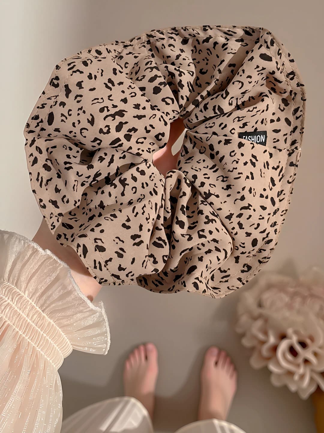 Light coffee leopard approx 18 cm