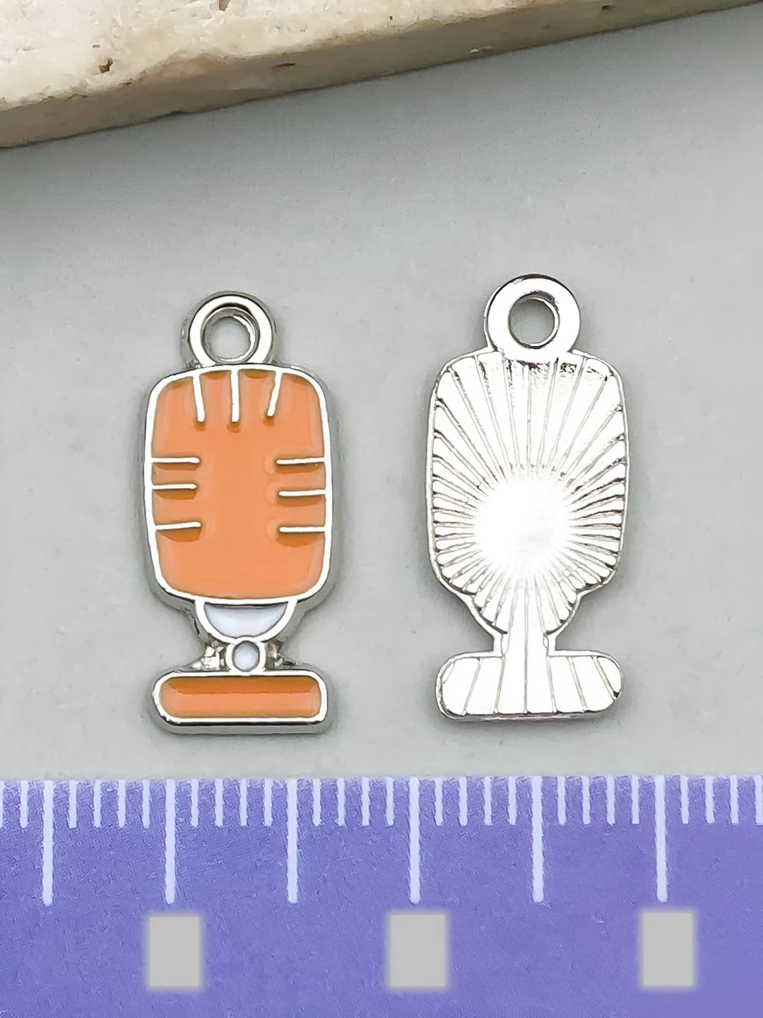 Жёлтый микрофон, 19x9mm, 0.7g