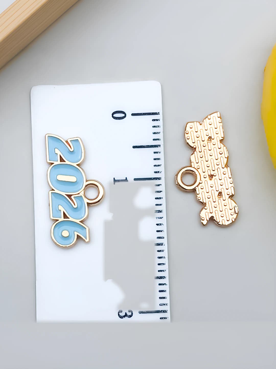 Золото синее 2026, 9x17mm, 0.5g