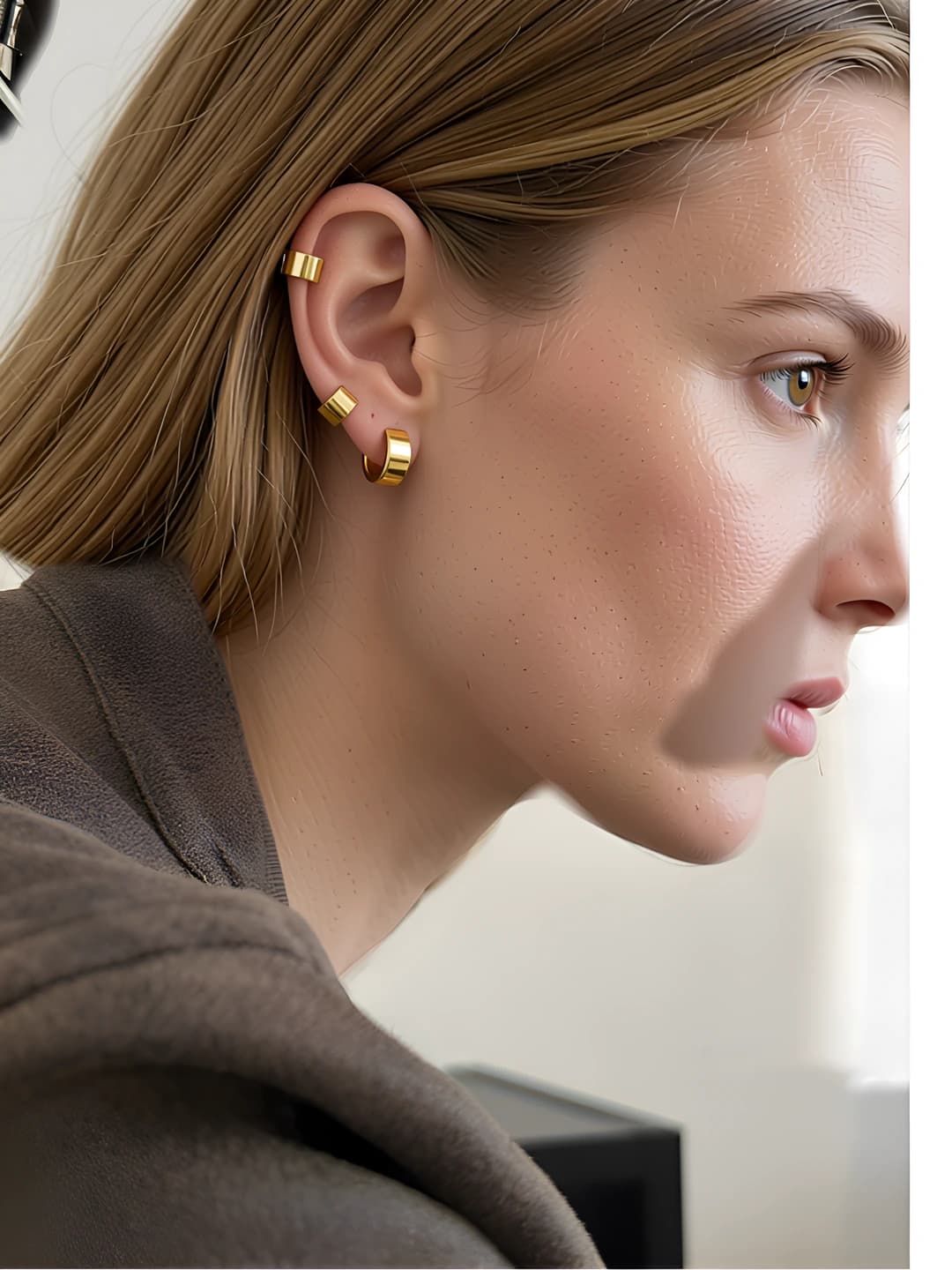 Gold 14mm pair 0229