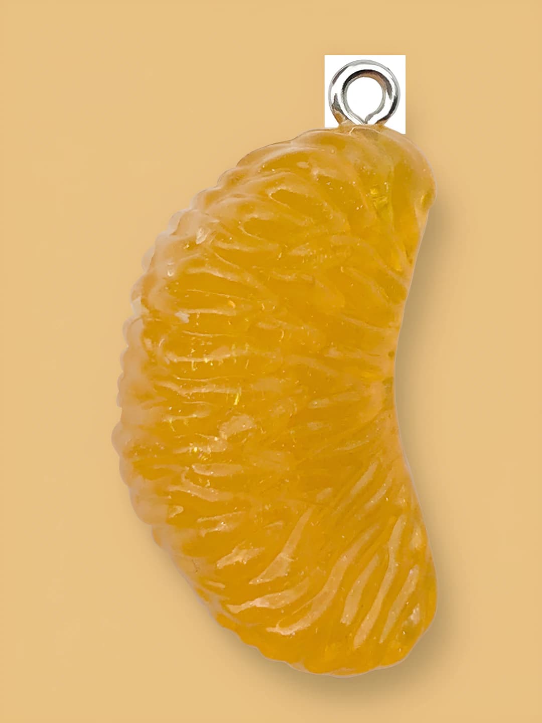 1 pc yellow glowing orange 33x18mm-3.3g-19705