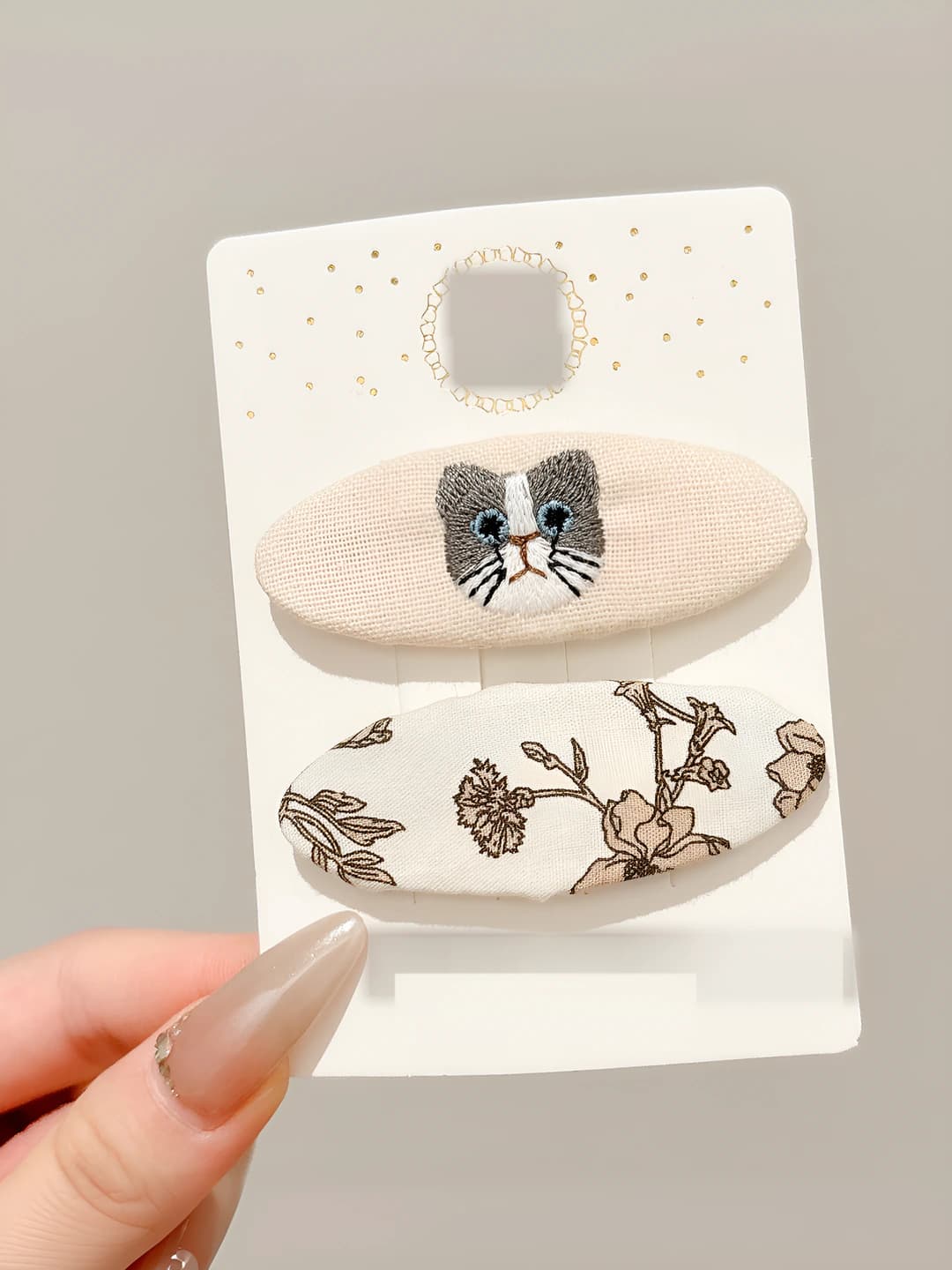 1# Молочный цветочный кот - 6.5cm