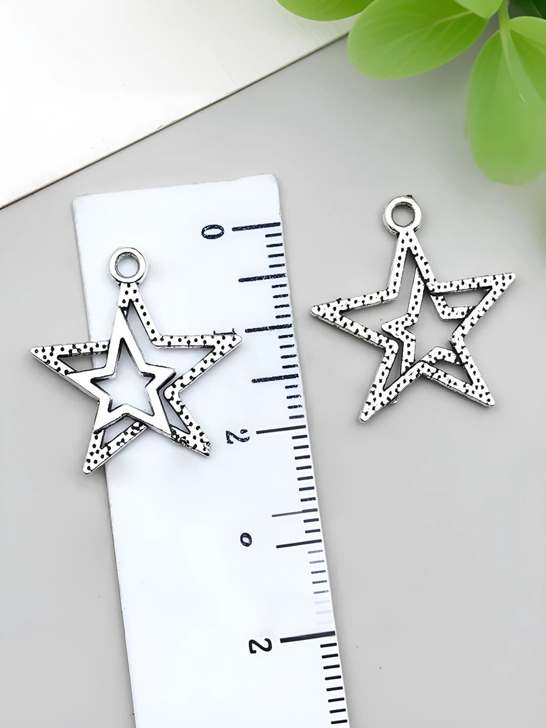 1 шт Односторонняя пятиконечная звезда 22x20mm-0.8g
