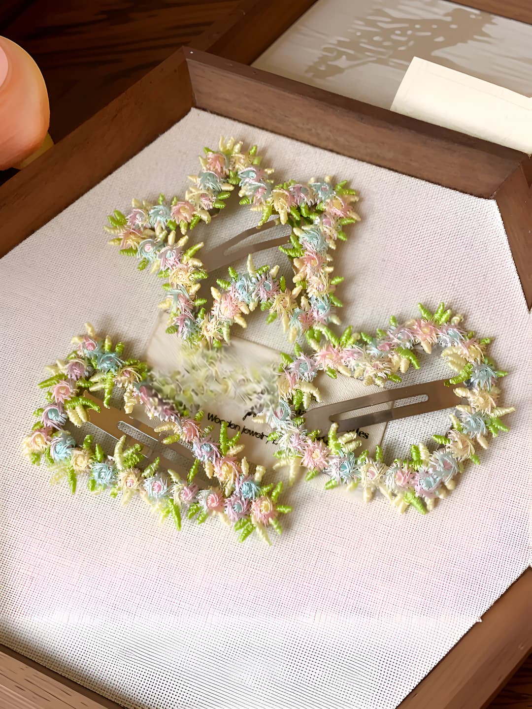 22# Заколка - Розовый