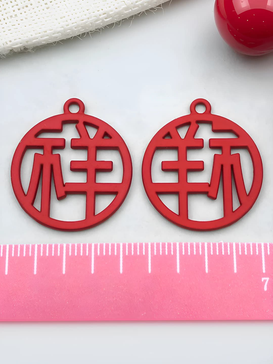 Xilmat belgisi 25x22mm-2.3g