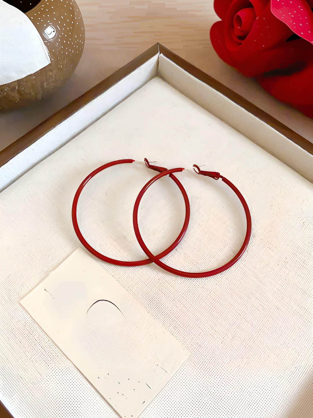 13# Серебряная игла - Красный - Диаметр 50mm