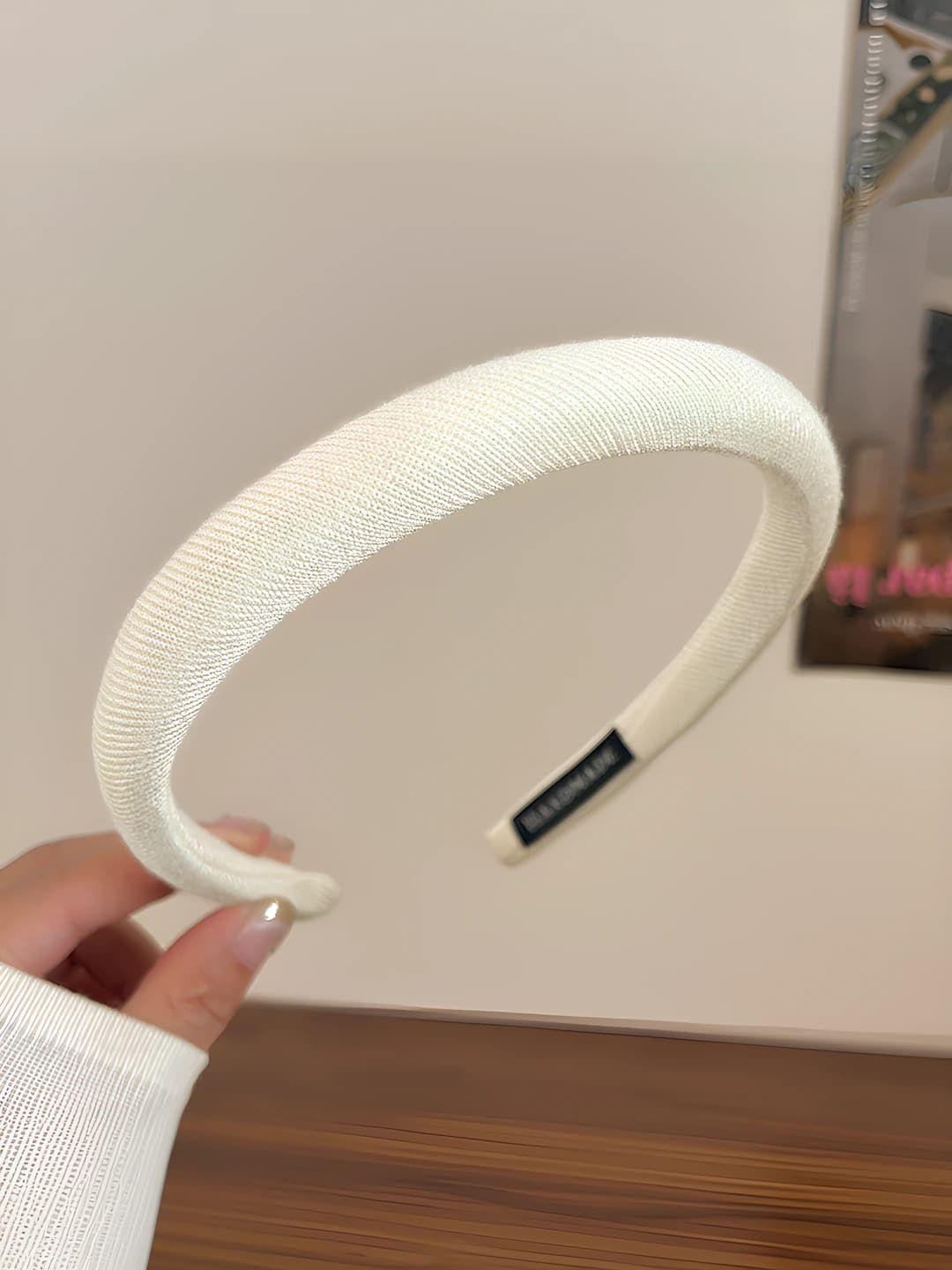 White headband