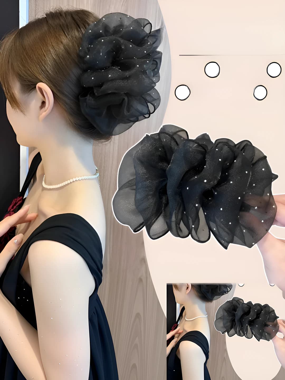 1# Black asymmetric bubble, 13 cm