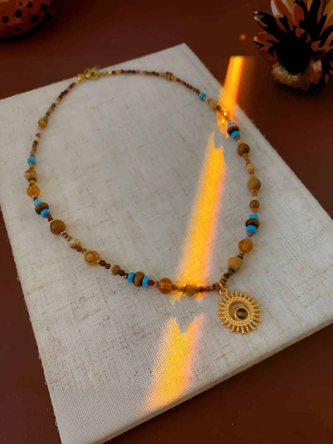 5 Necklace - Gold (Titanium steel)
