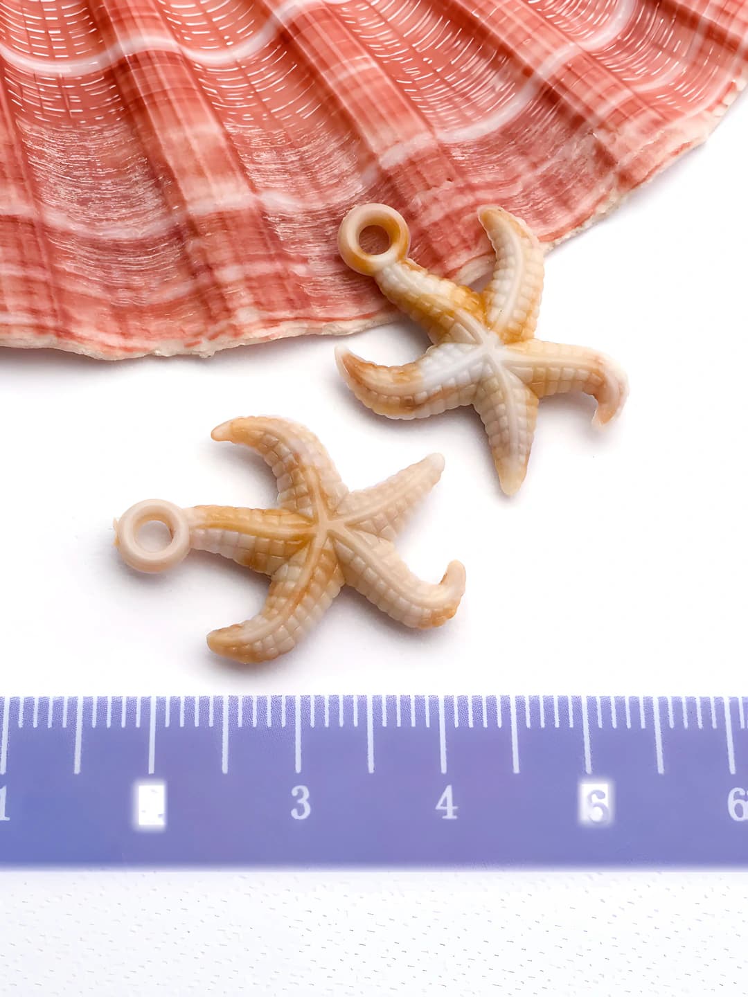 1 pc acrylic shell 18x25mm