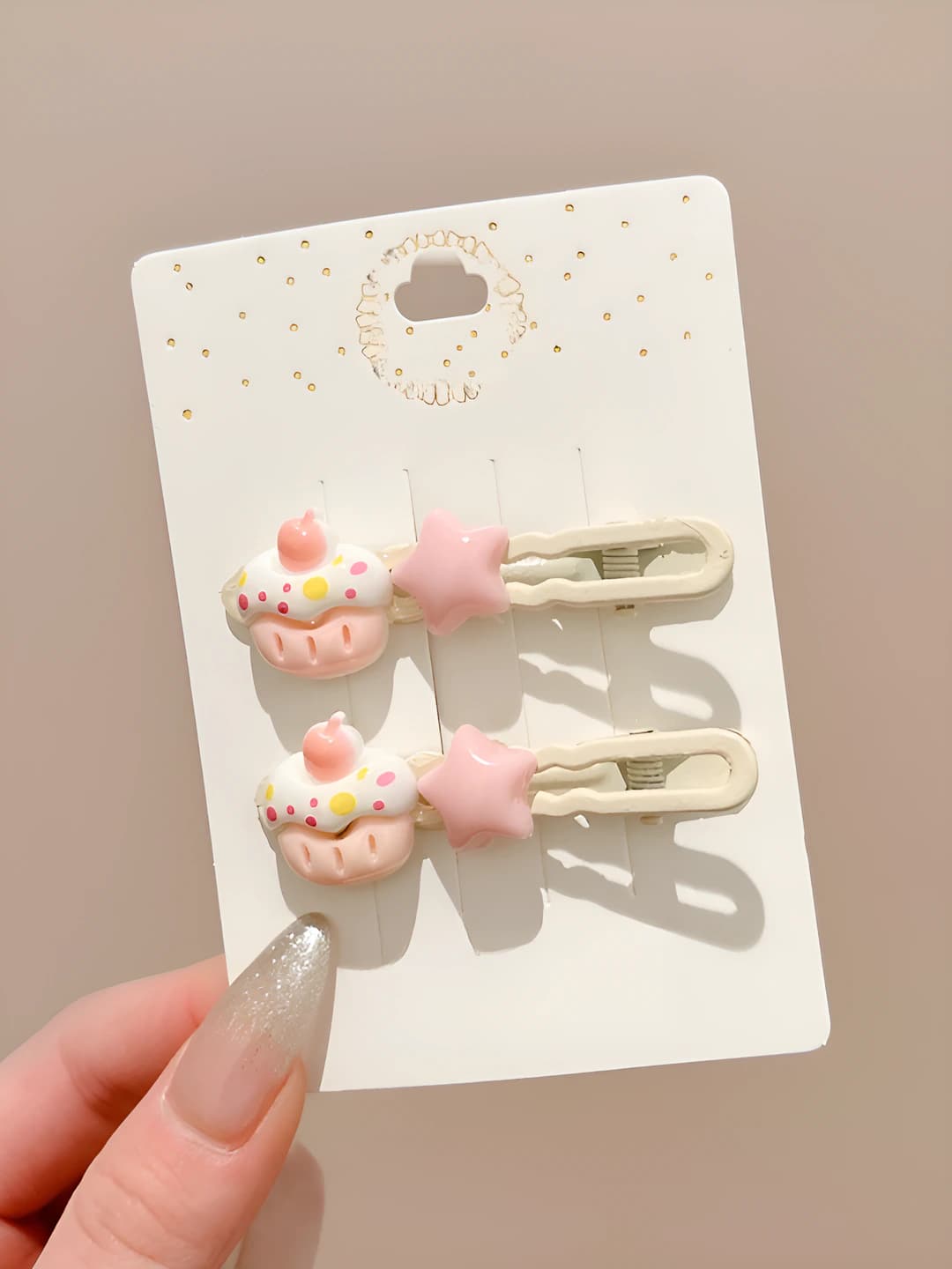7# Cake stars, 1 pair, 6 cm