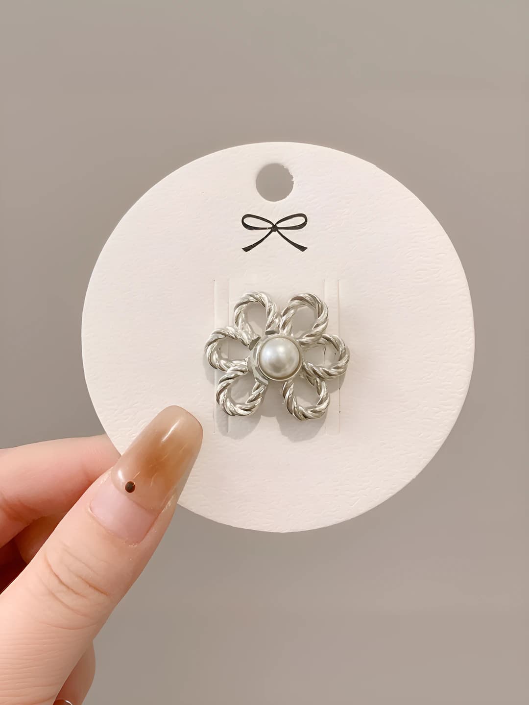 Silver flowers