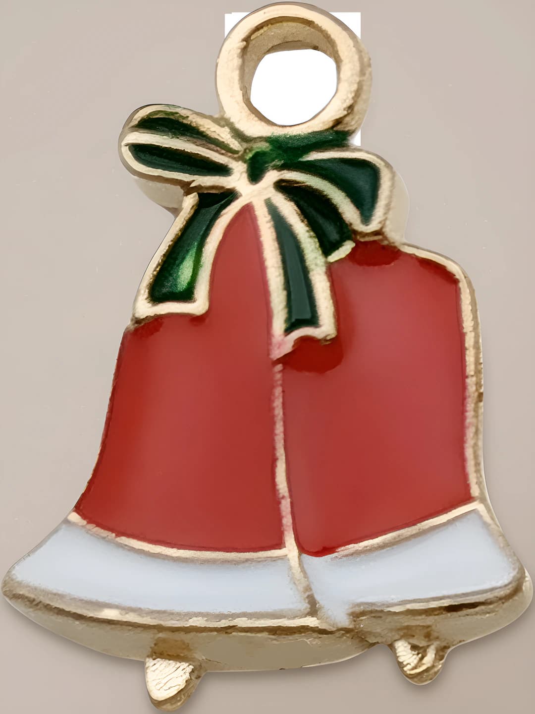 1 red bell 15x20mm-1.3g-9907