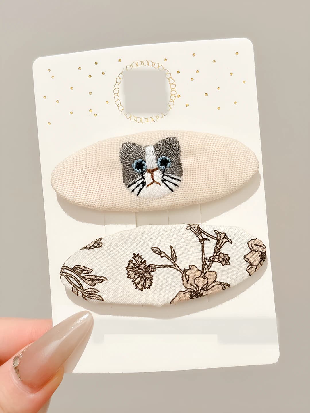 1# Oqsimon floral cat - 6.5cm