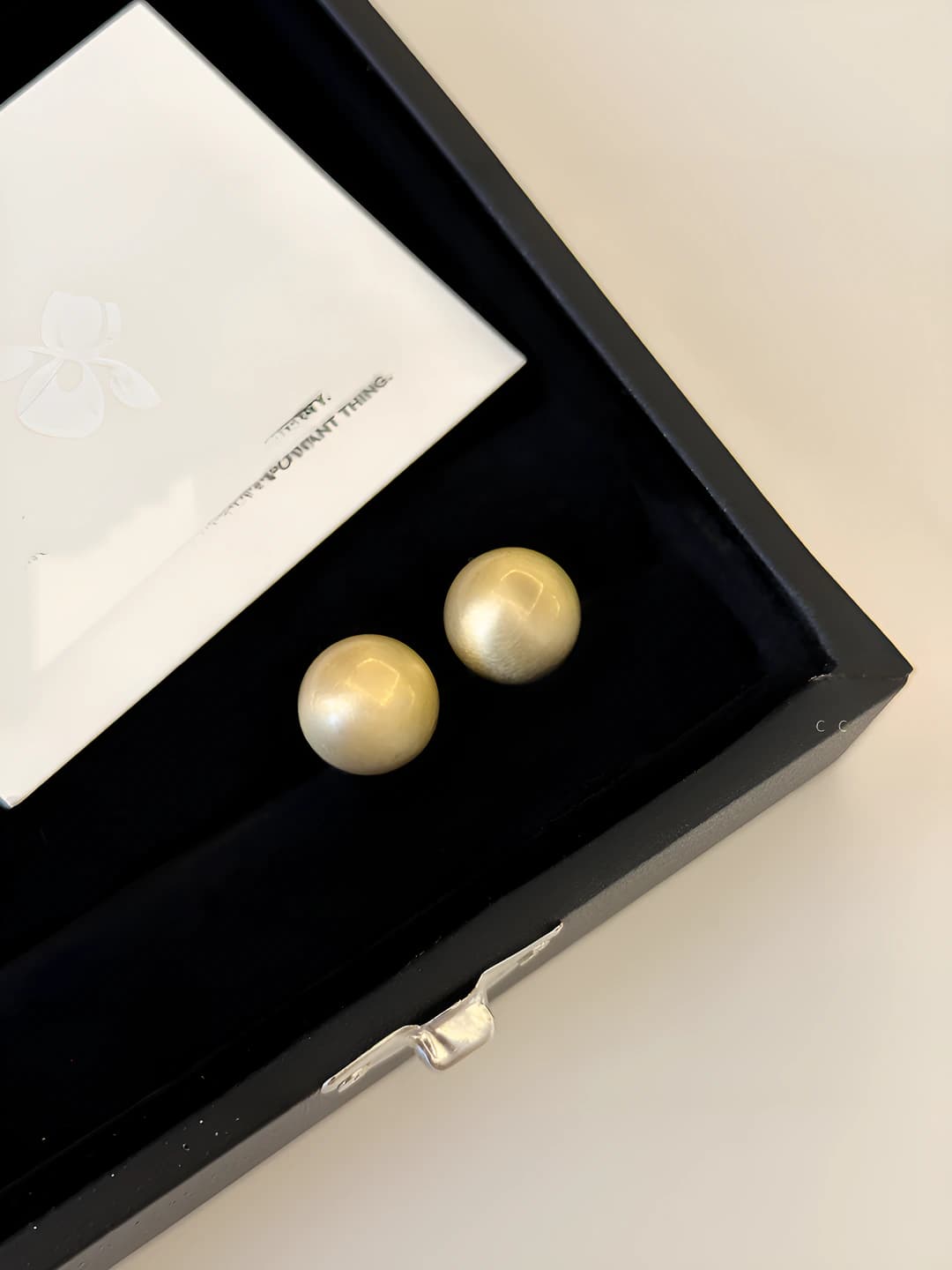 Gold ball stud earrings 1.2cm (silver post)
