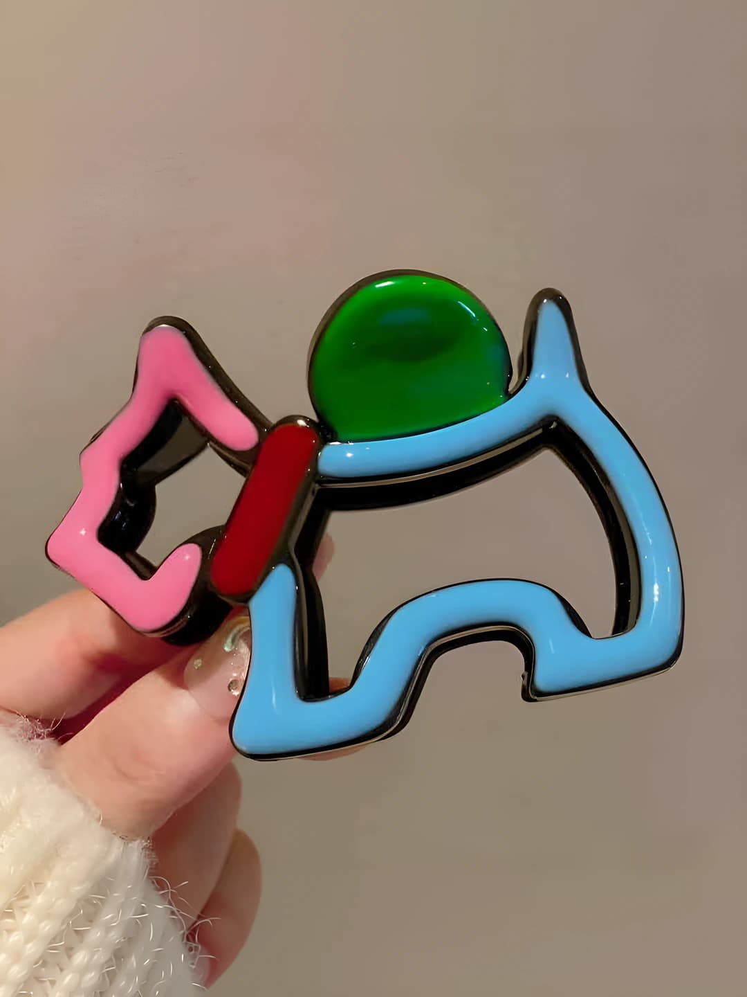 Ko'k it tutqich 9cm