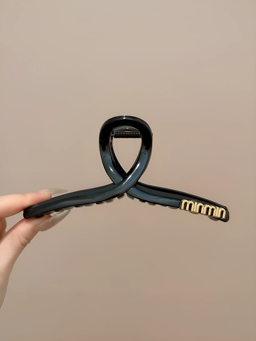 12# Glossy black min 15 cm