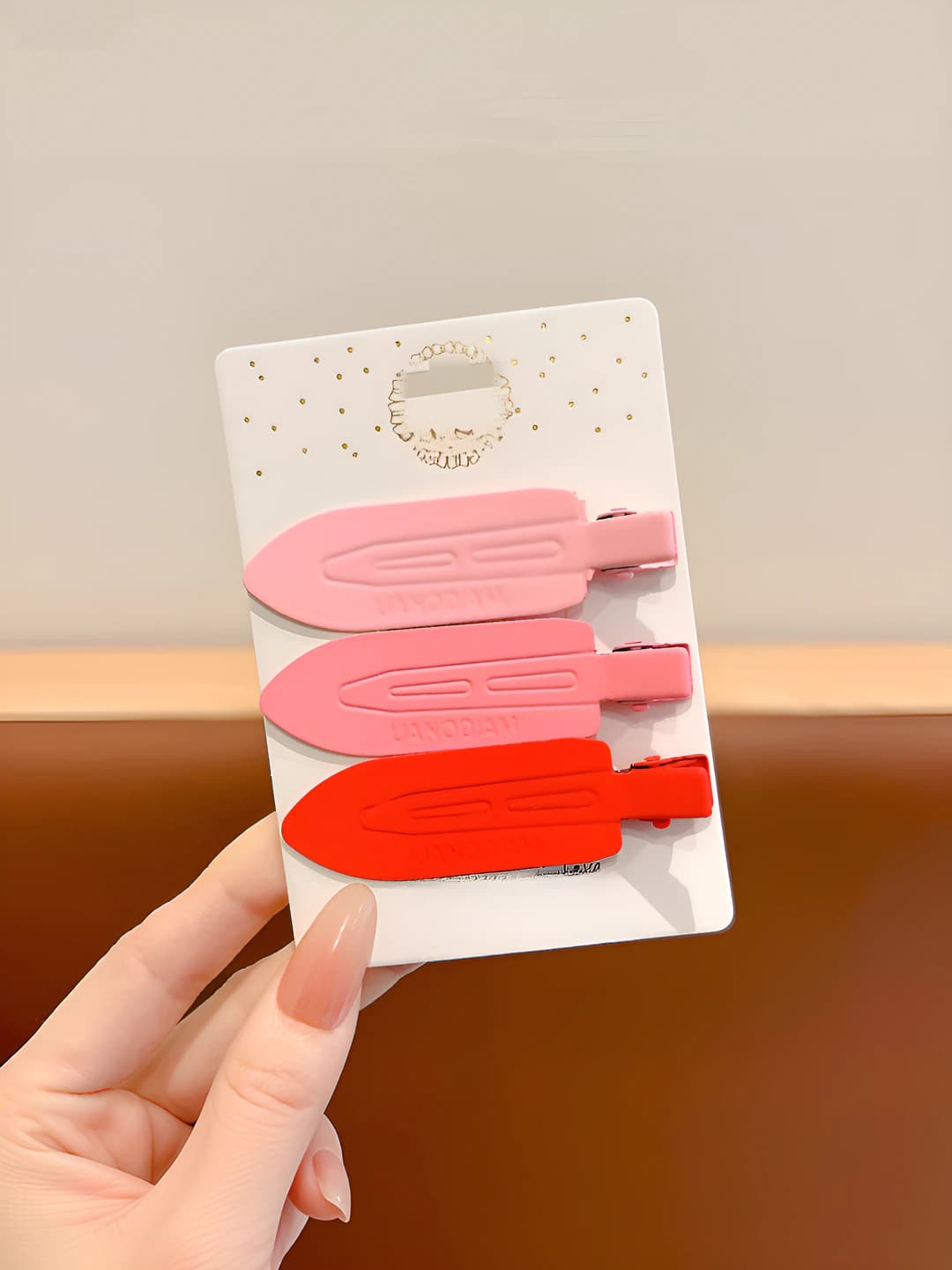 Pink - 3 pcs 7 cm