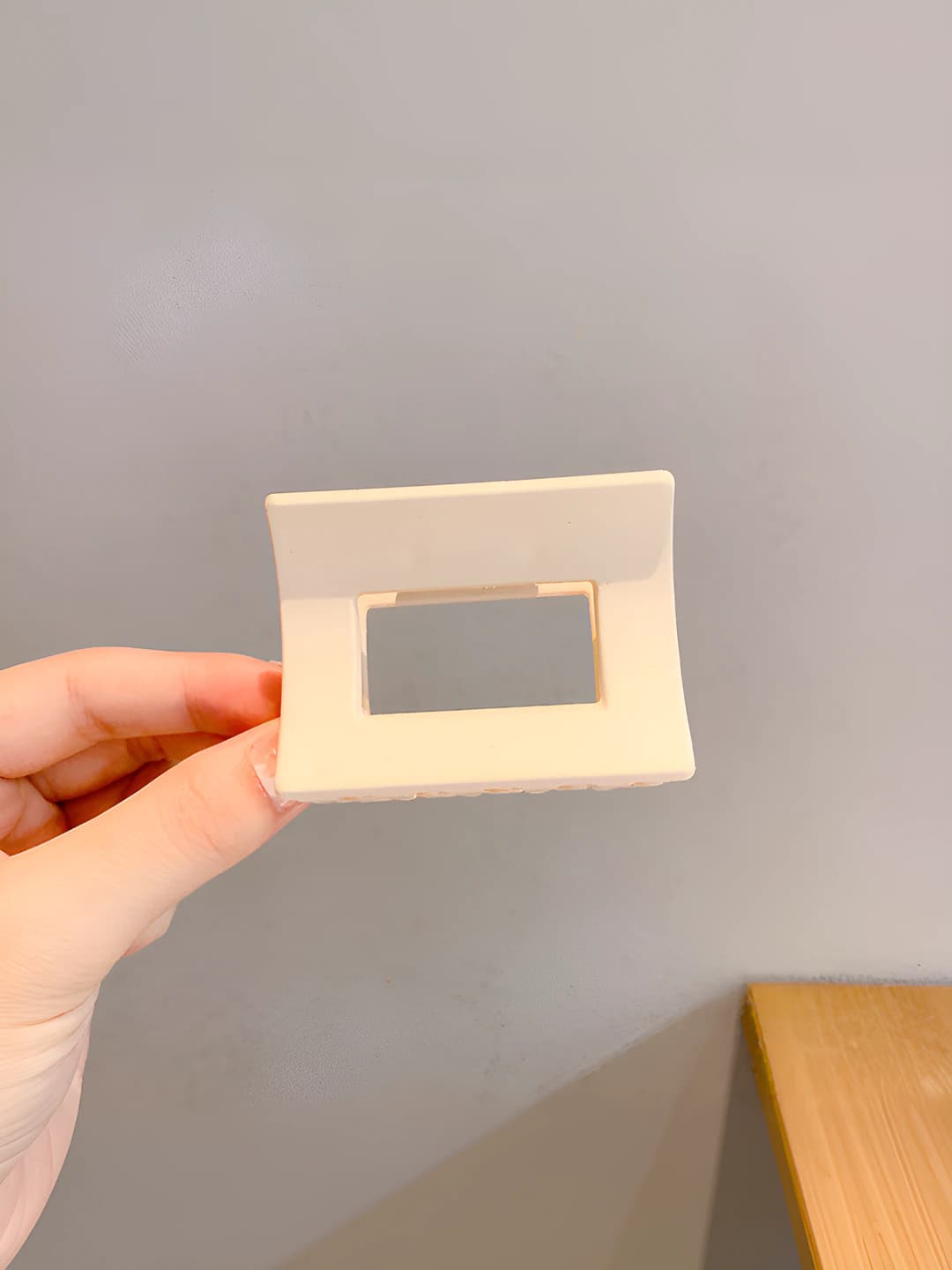 6# Beige - square