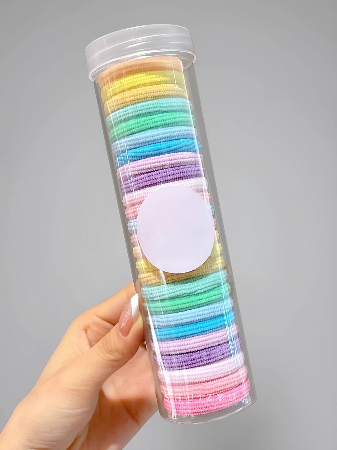 3# Multicolour striped [1 jar] 25 pcs, outer diam. ~4 cm