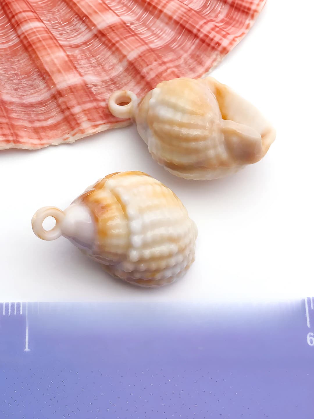 1 dona akril dengiz shig'iri 19x31mm
