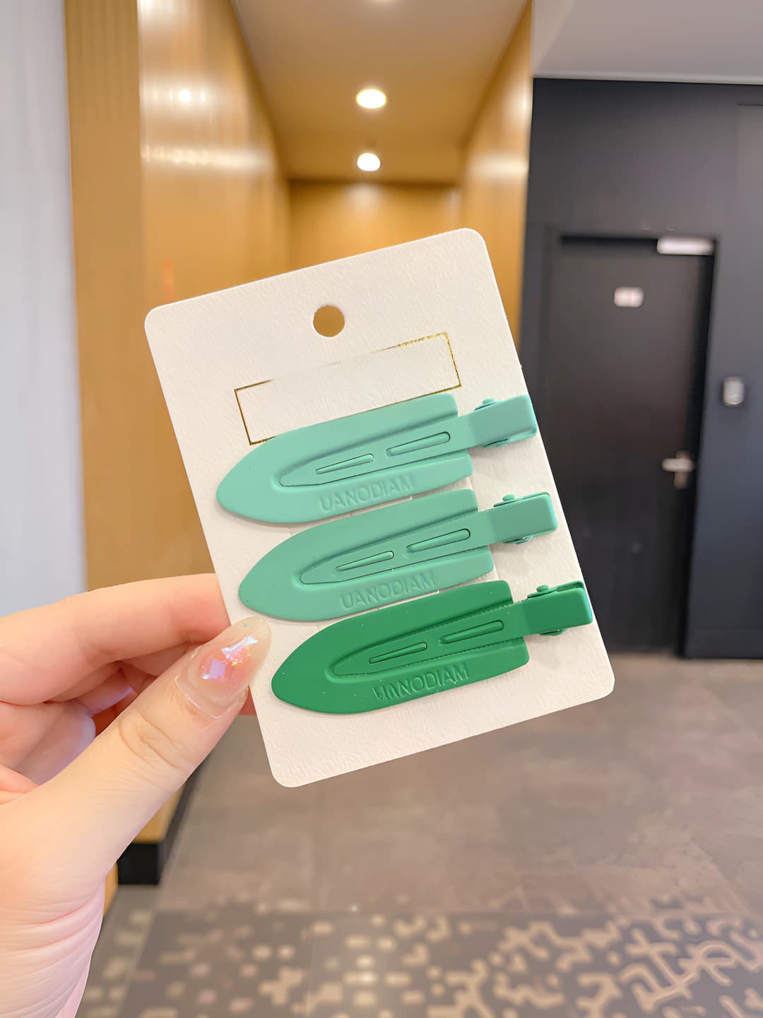 2# Green - 3 pcs, 7 cm