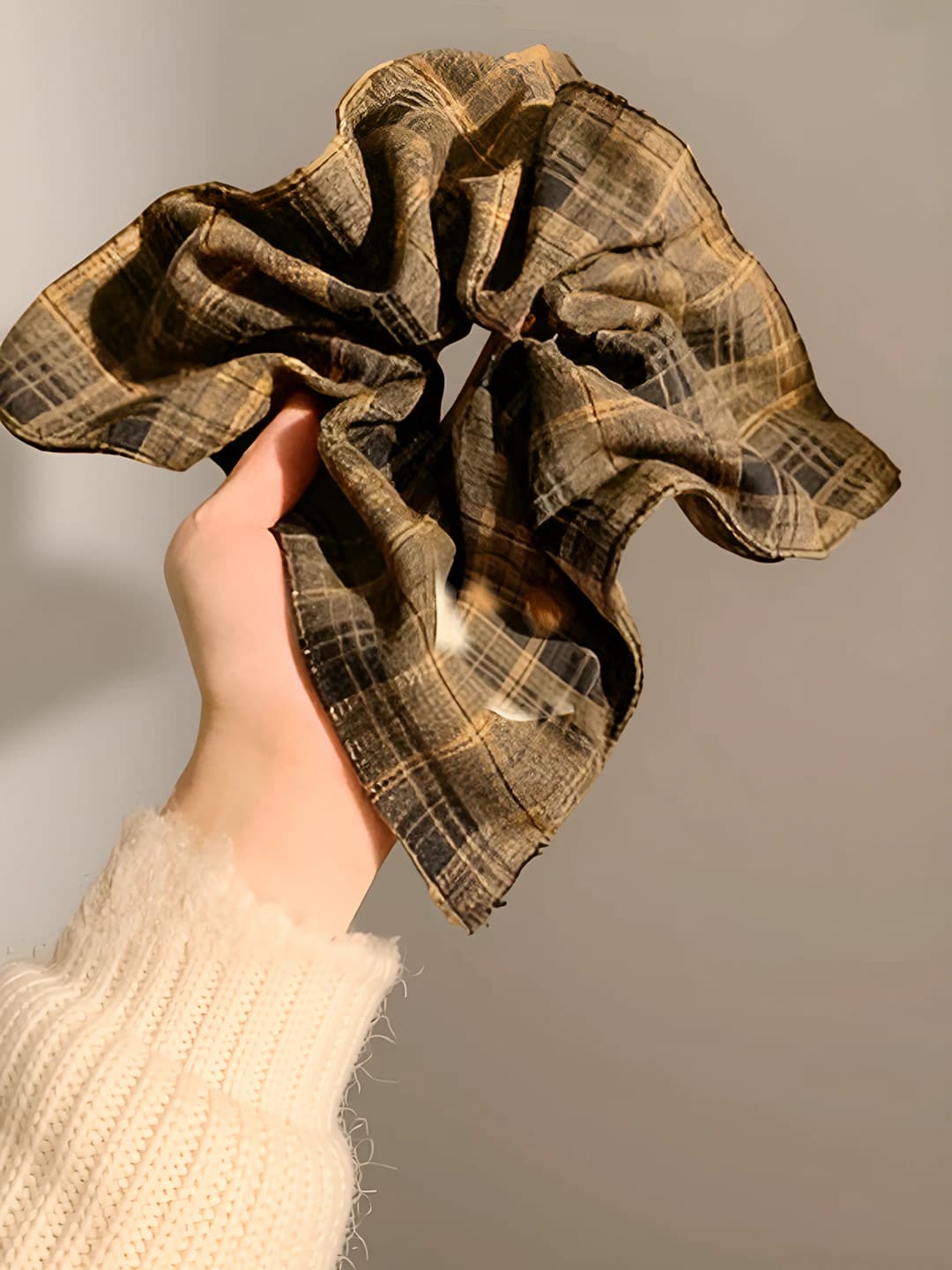 1# Coffee plaid 22 cm