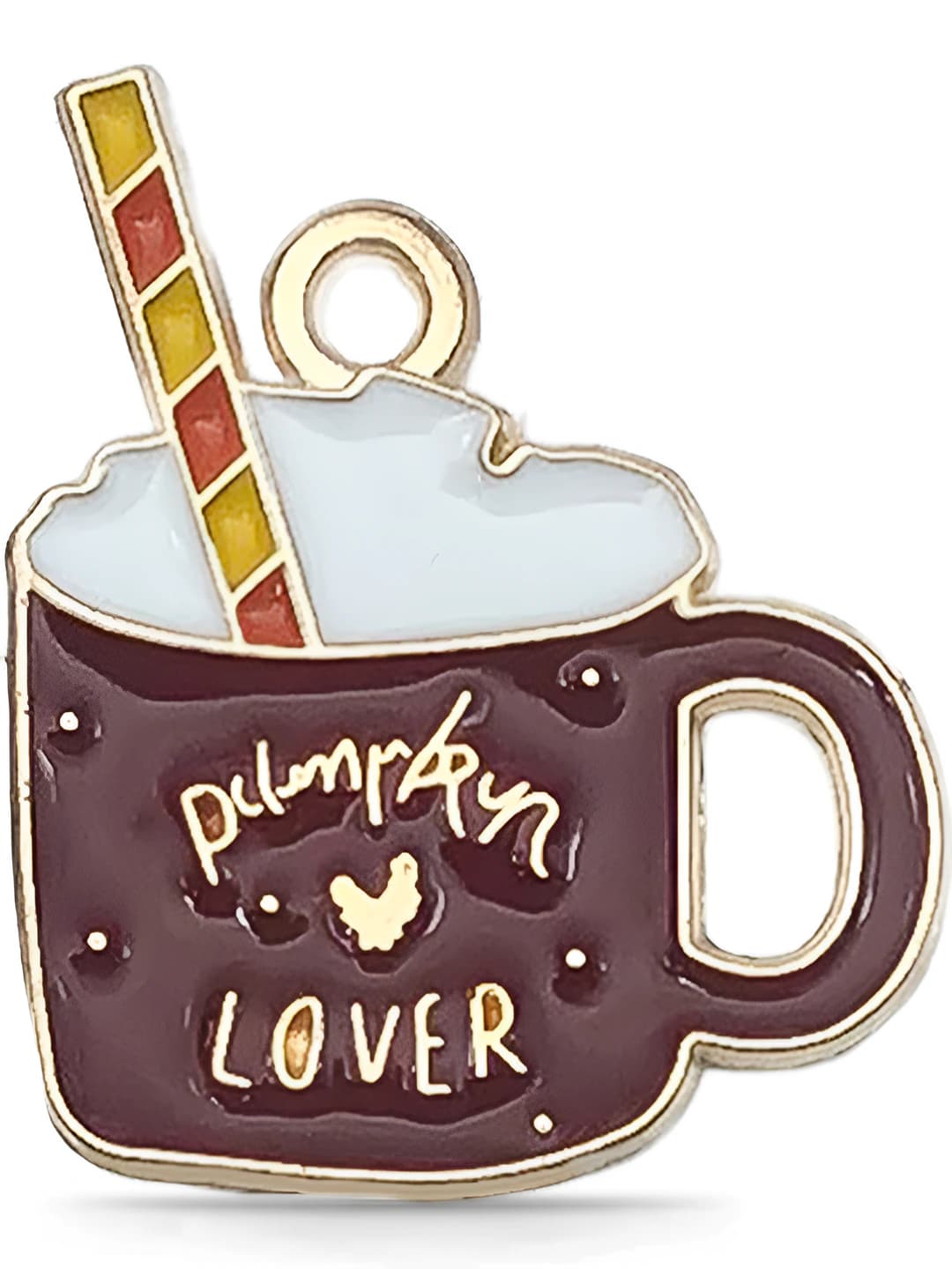 1 pc LOVE straw cup 21x18mm-1.2g