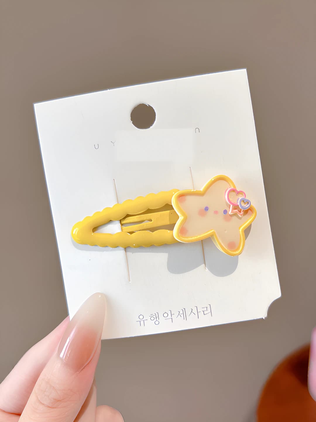 16# Star wave hair clip