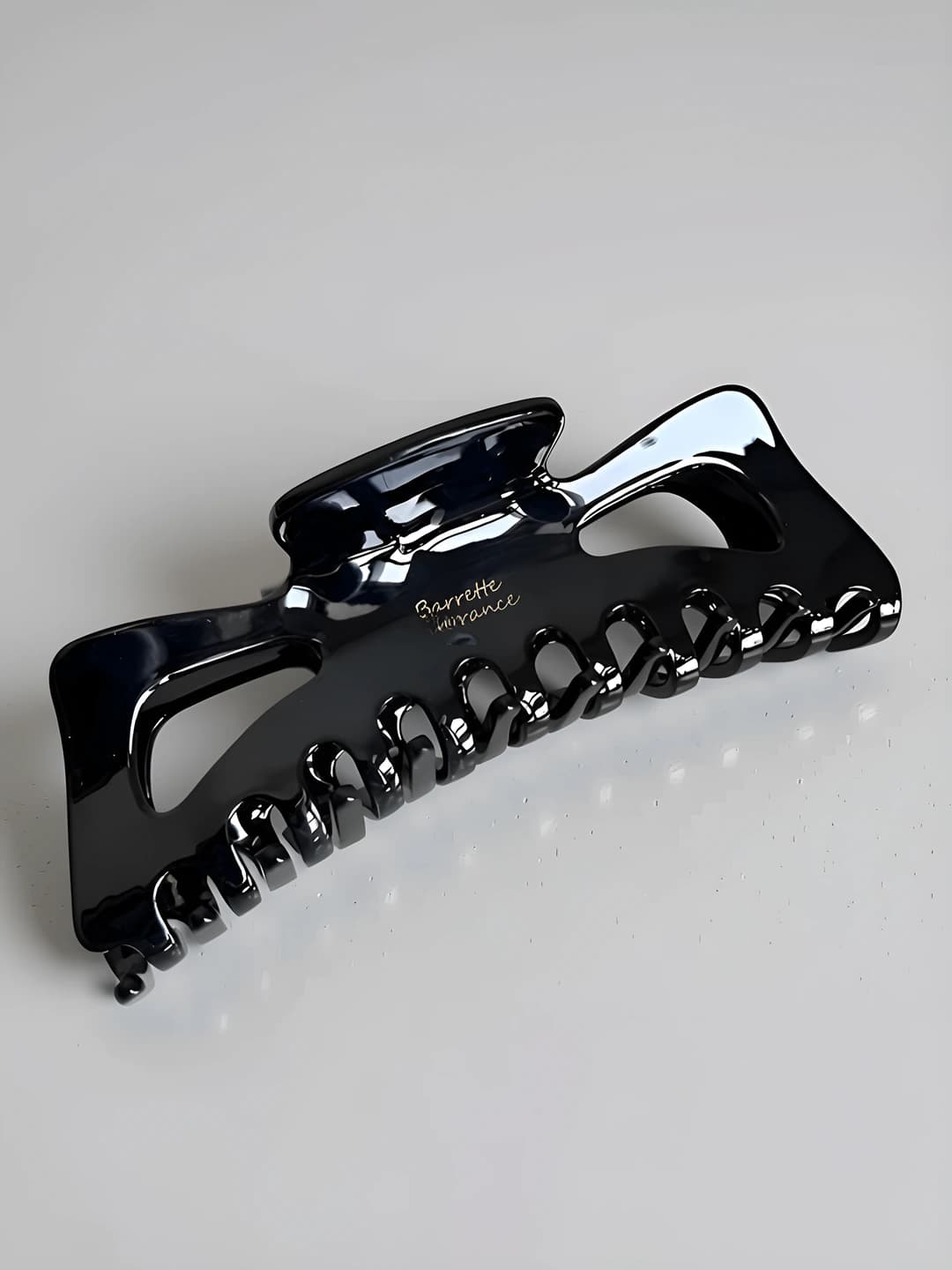 1# Bow comb Black - 13.5 cm
