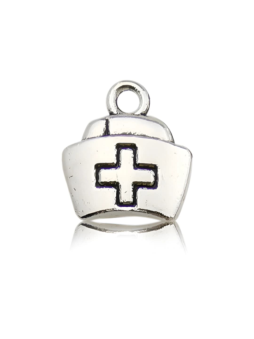 1 шт. античная серебро шапочка медсестры 11×12mm