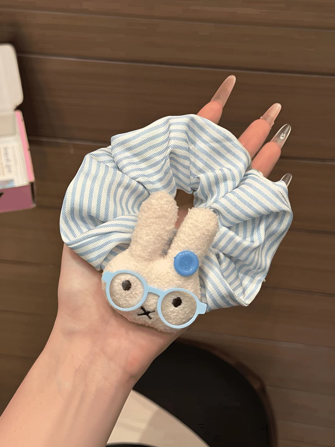 4# Blue striped Miffy - ~11cm, 3# Polka dot Miffy - ~9cm
