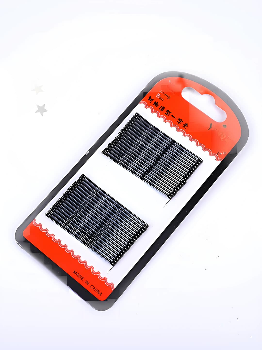 4.5cm wavy clips, 30 pcs, 3 packs