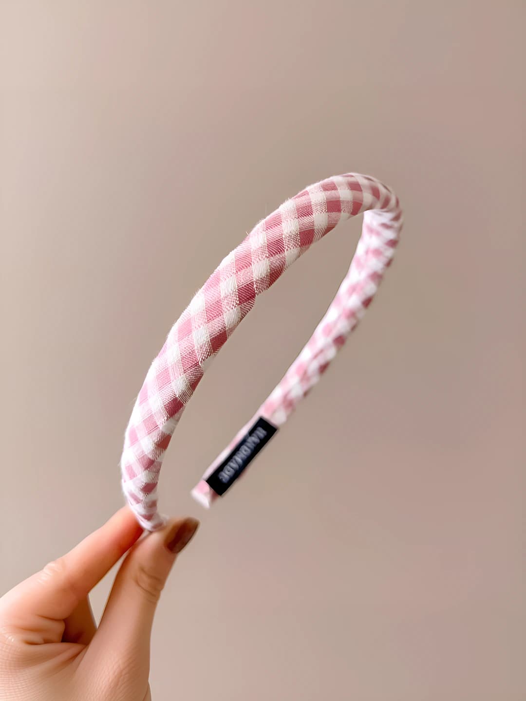 1# Pink plaid