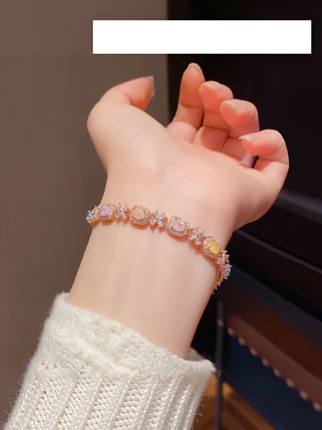 Bracelet - Gold - Multicolour