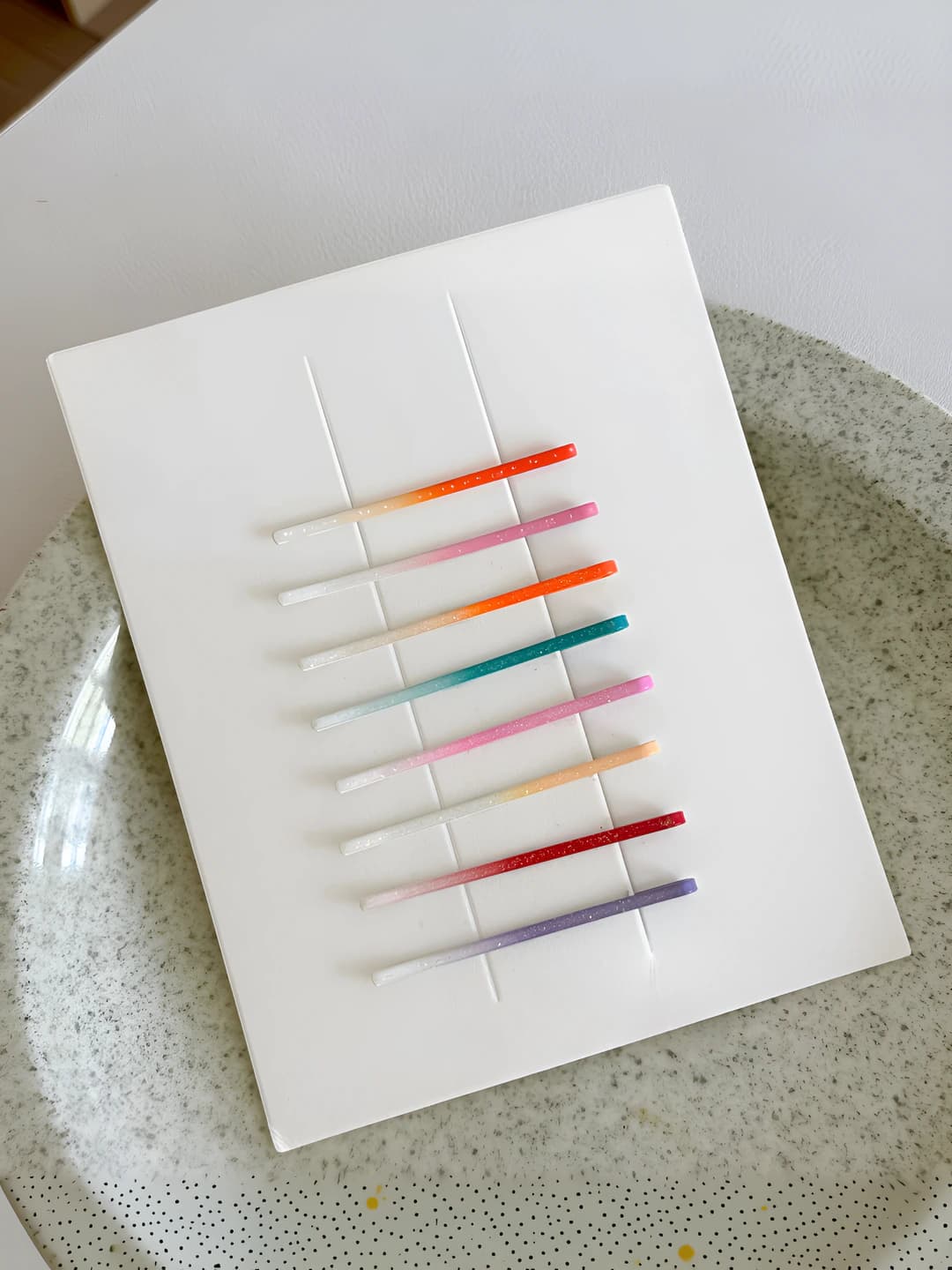 Gradient colors 8 pcs