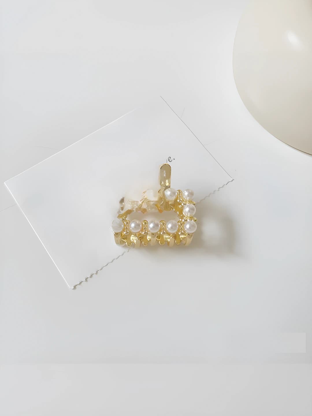 5# Kvadrat shaklida to'liq marvarid (3cm)