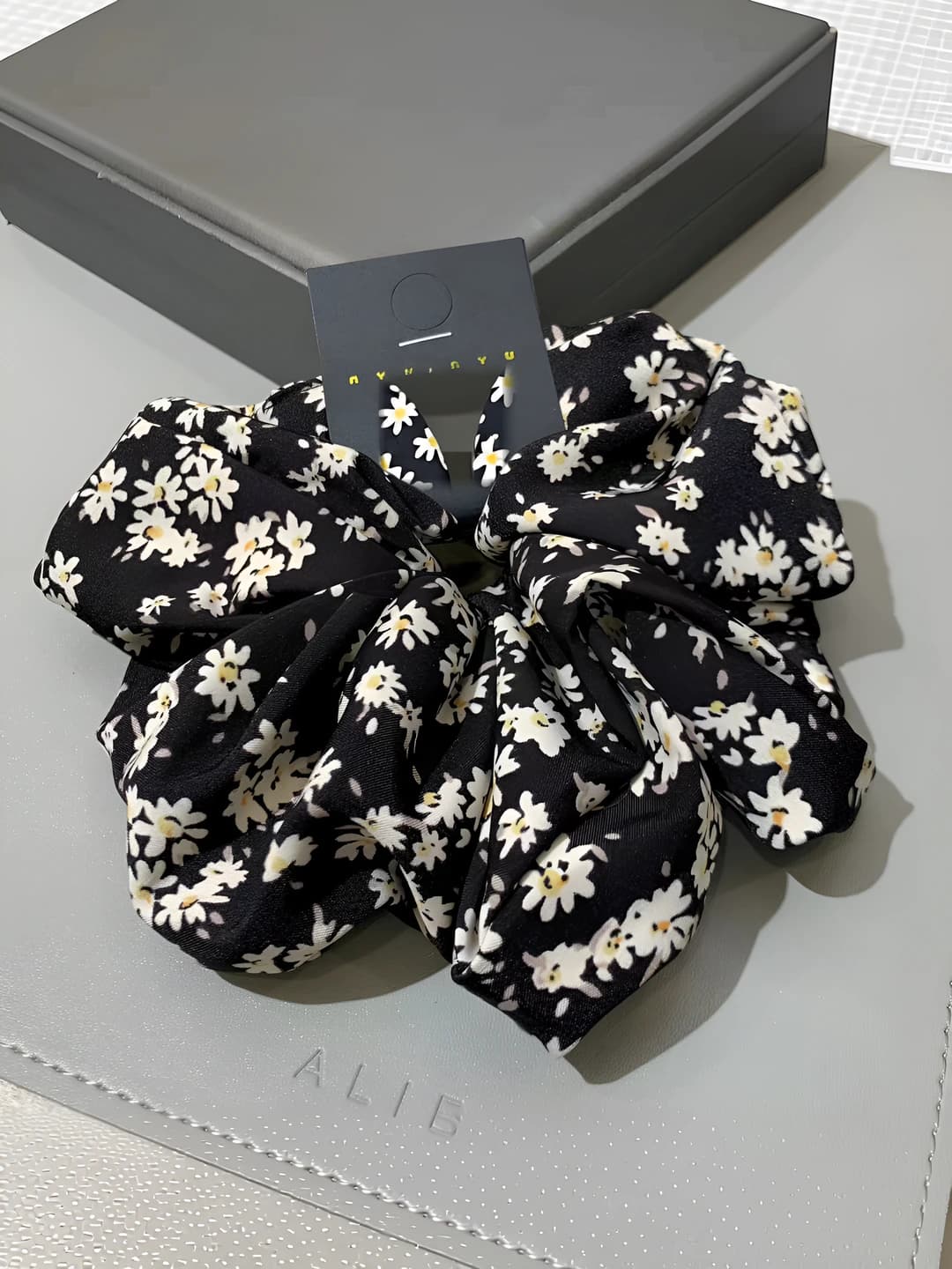 Black floral