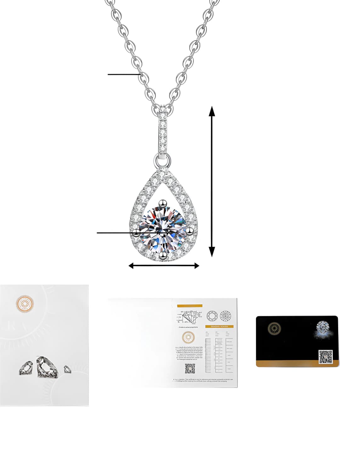 1 ct moissanite