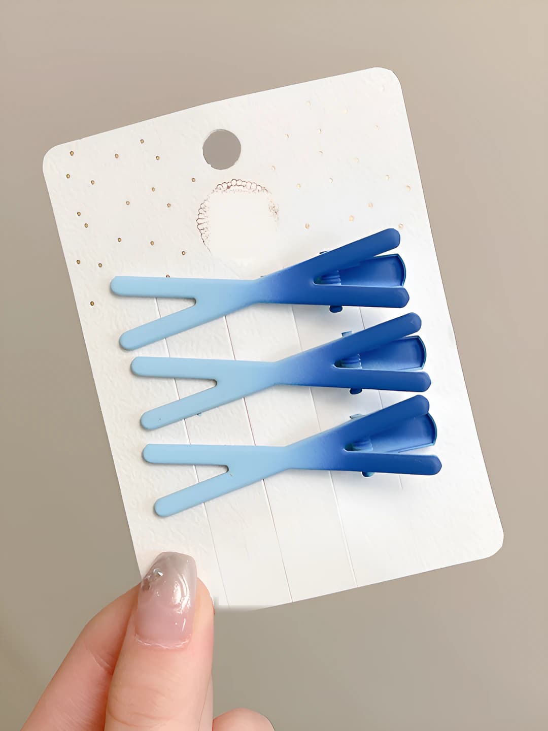 12# Blue gradient XX 3 pcs
