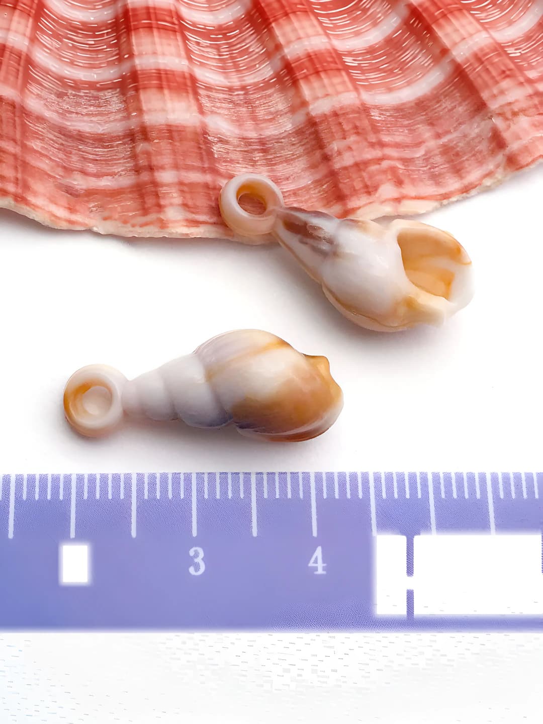 1 pc acrylic shell 9x24mm