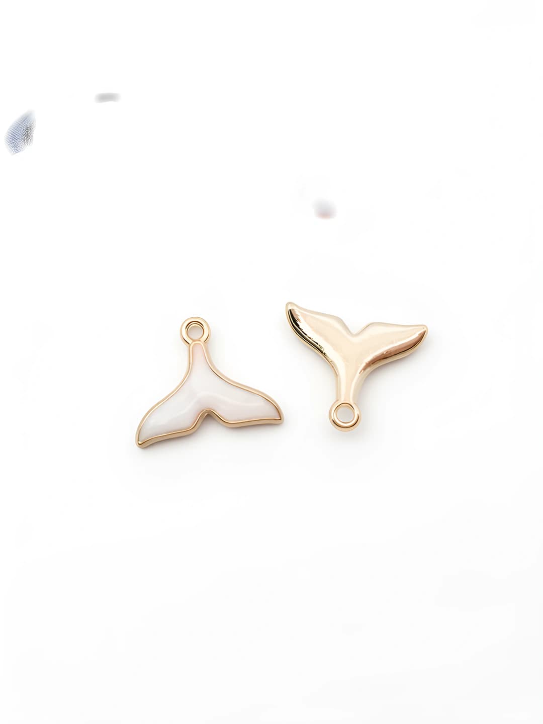 1 dona oq mermaid dum 15x17mm