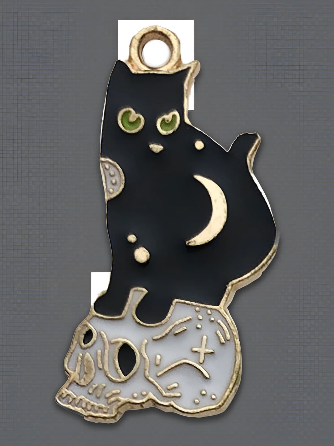 Череп-кошка 14x28mm