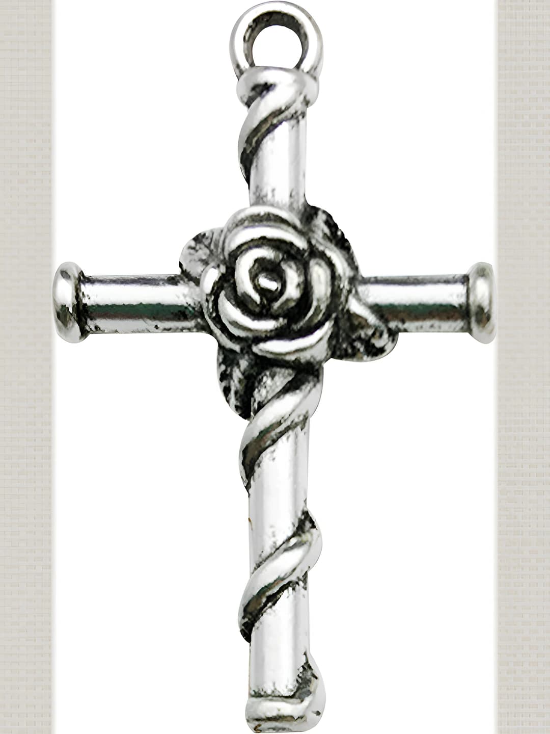 1 шт роза крест 15x26mm-1.2g